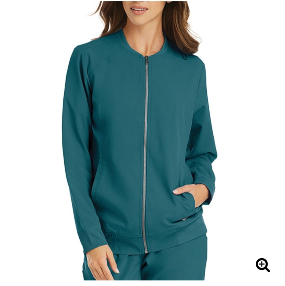 Maevn Momentum Front Zip Warm Up Jacket / Scrubs Sz 2X